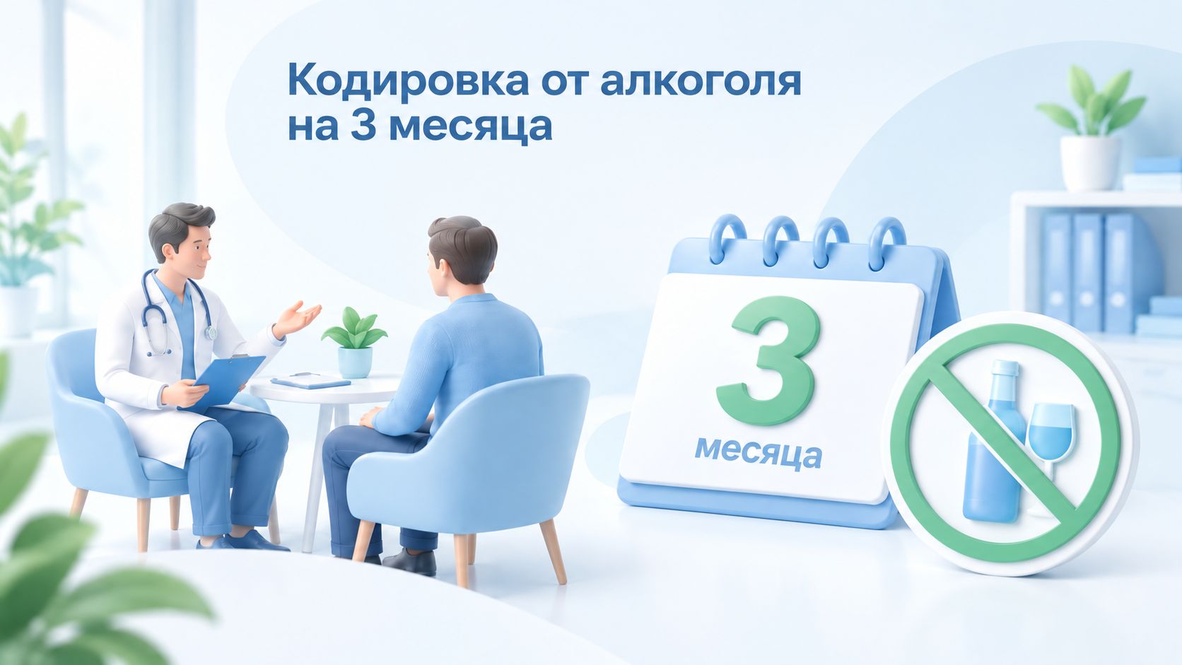 Кодировка от алкоголя на 3 месяца